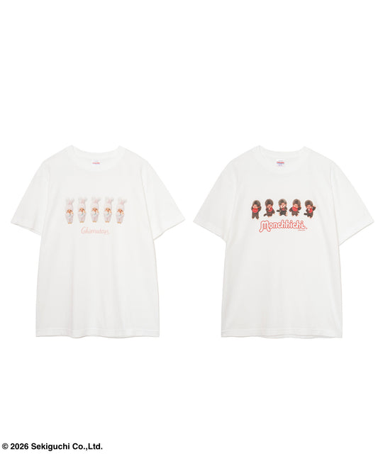 【MEN,WOMEN】モンチッチ ロゴプリントTシャツの写真