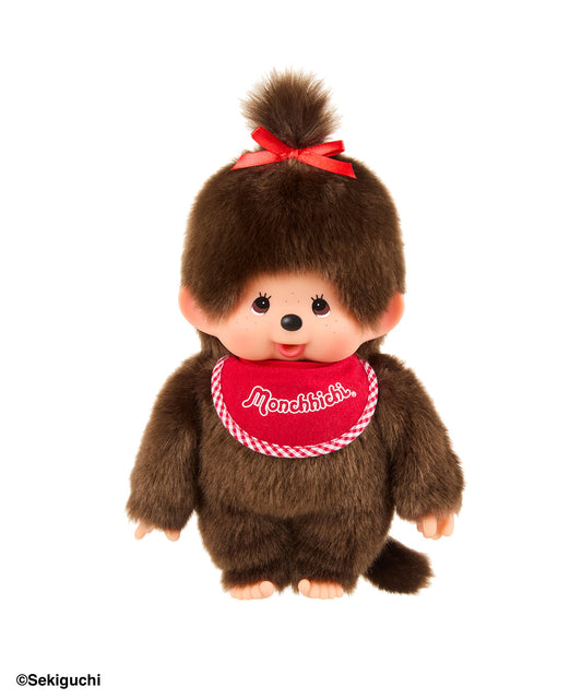 【MEN,WOMEN】Monchhichi / スタンダード M ブラウン 女の子の写真