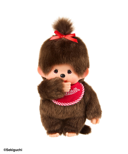 【MEN,WOMEN】Monchhichi / スタンダード M ブラウン 女の子の写真
