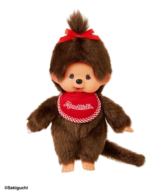【MEN,WOMEN】Monchhichi / スタンダード S ブラウン 女の子の写真