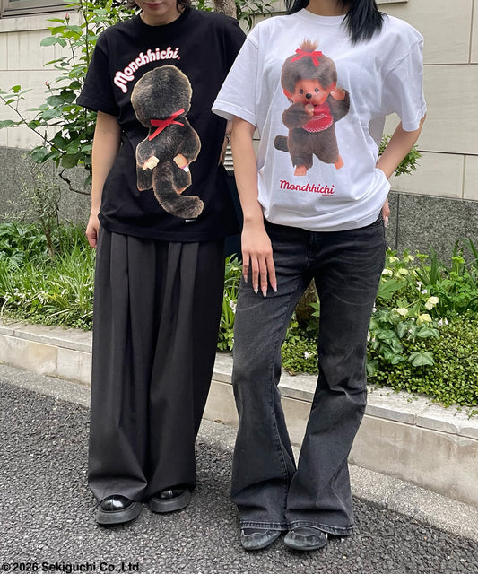 【MEN,WOMEN】モンチッチ BIGプリントTシャツの写真