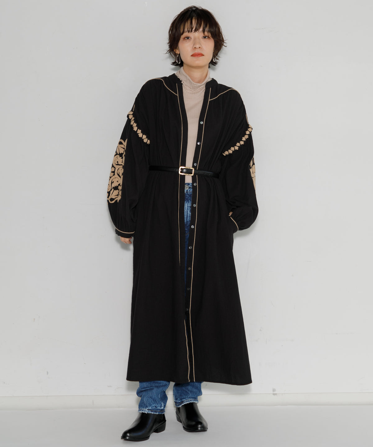 【WOMEN】LEIN 刺繍ワンピース