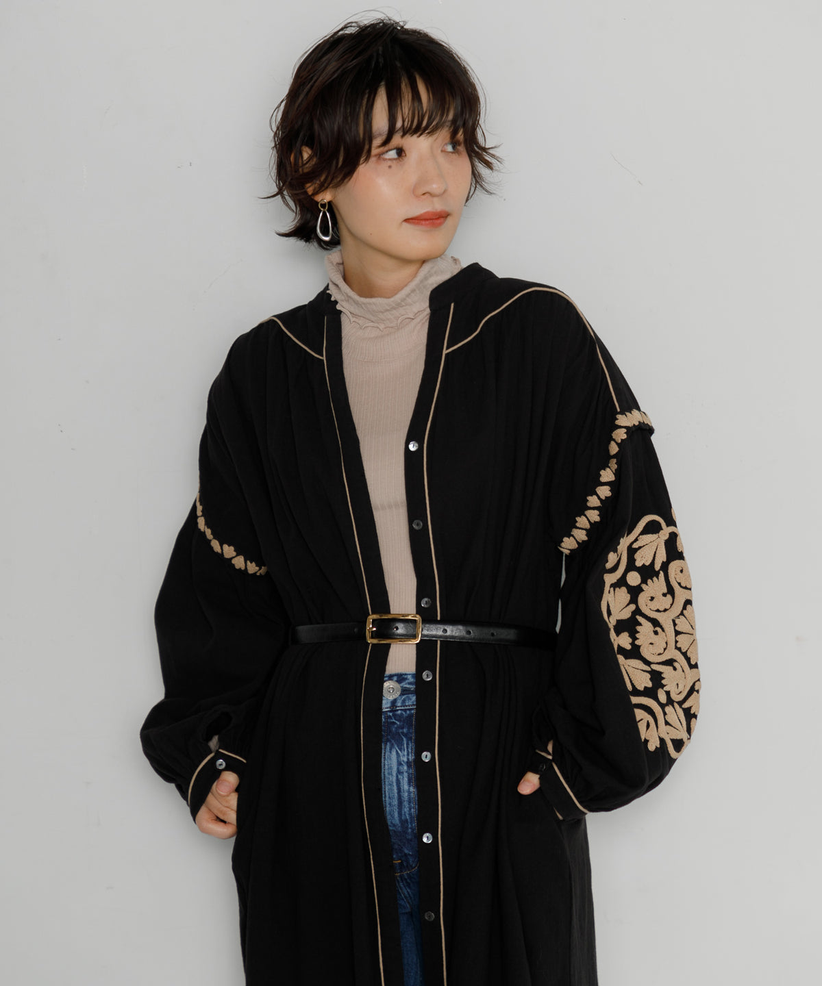 【WOMEN】LEIN 刺繍ワンピース