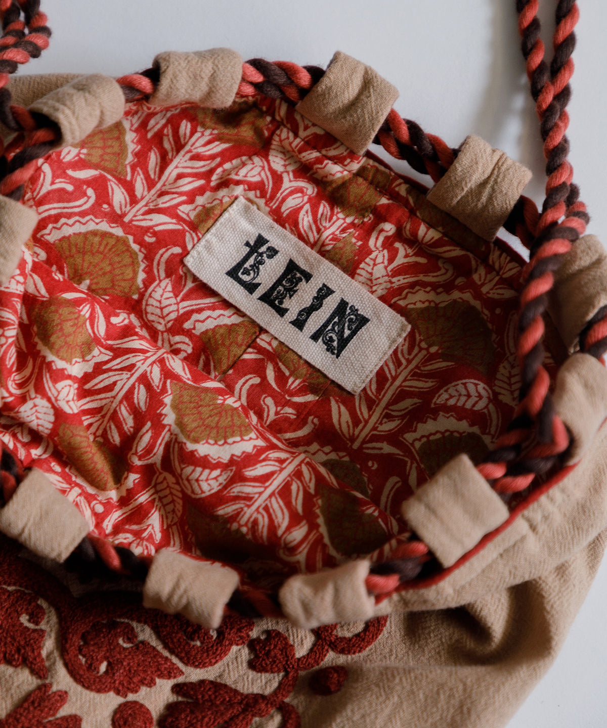 【WOMEN】LEIN 刺繍バッグ