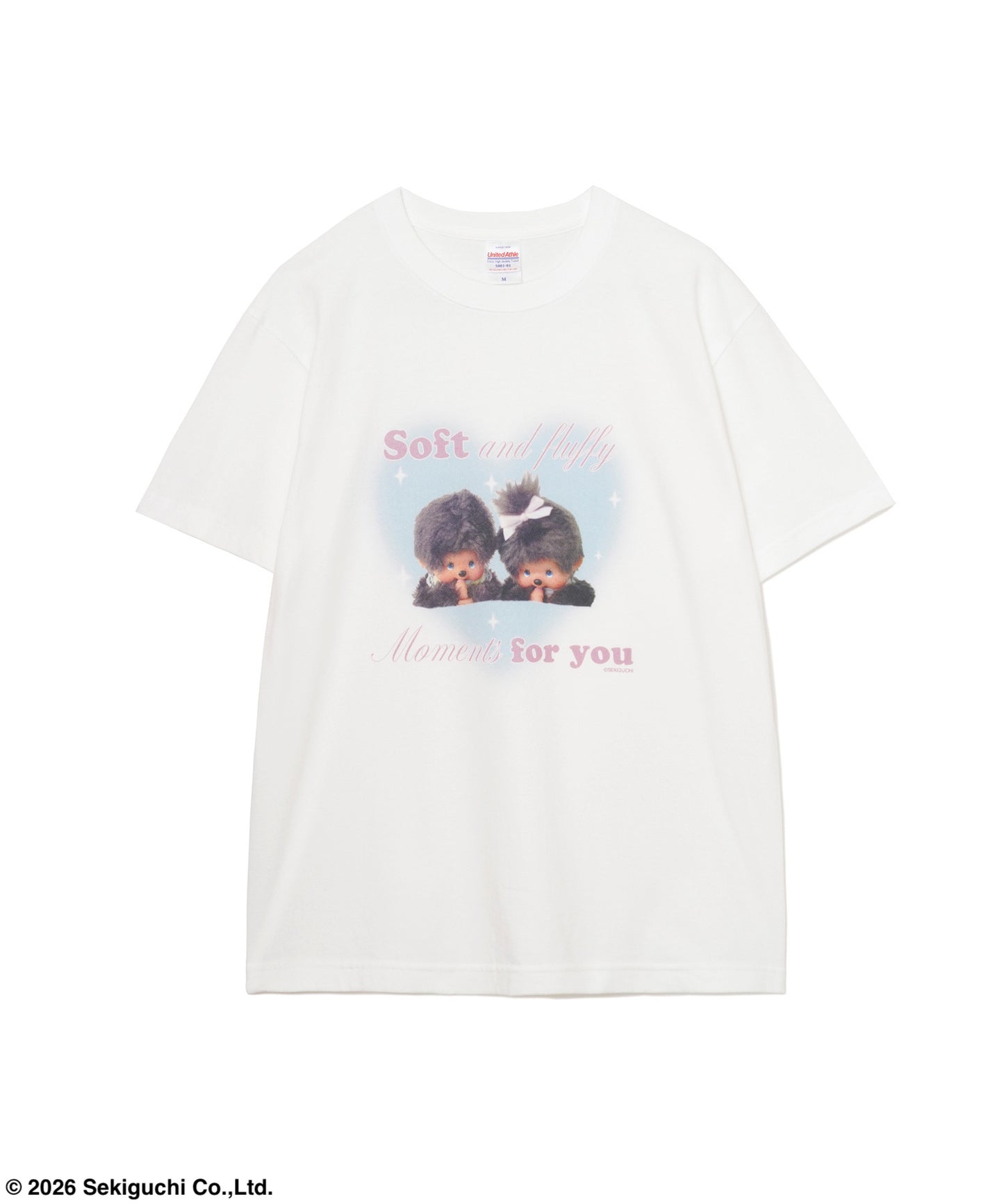 【MEN,WOMEN】モンチッチ デザインプリントTシャツ