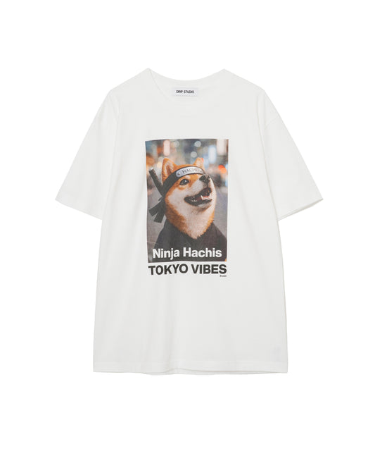 【MEN,WOMEN】HACHIS / TOKYO VIBS  Tシャツの写真