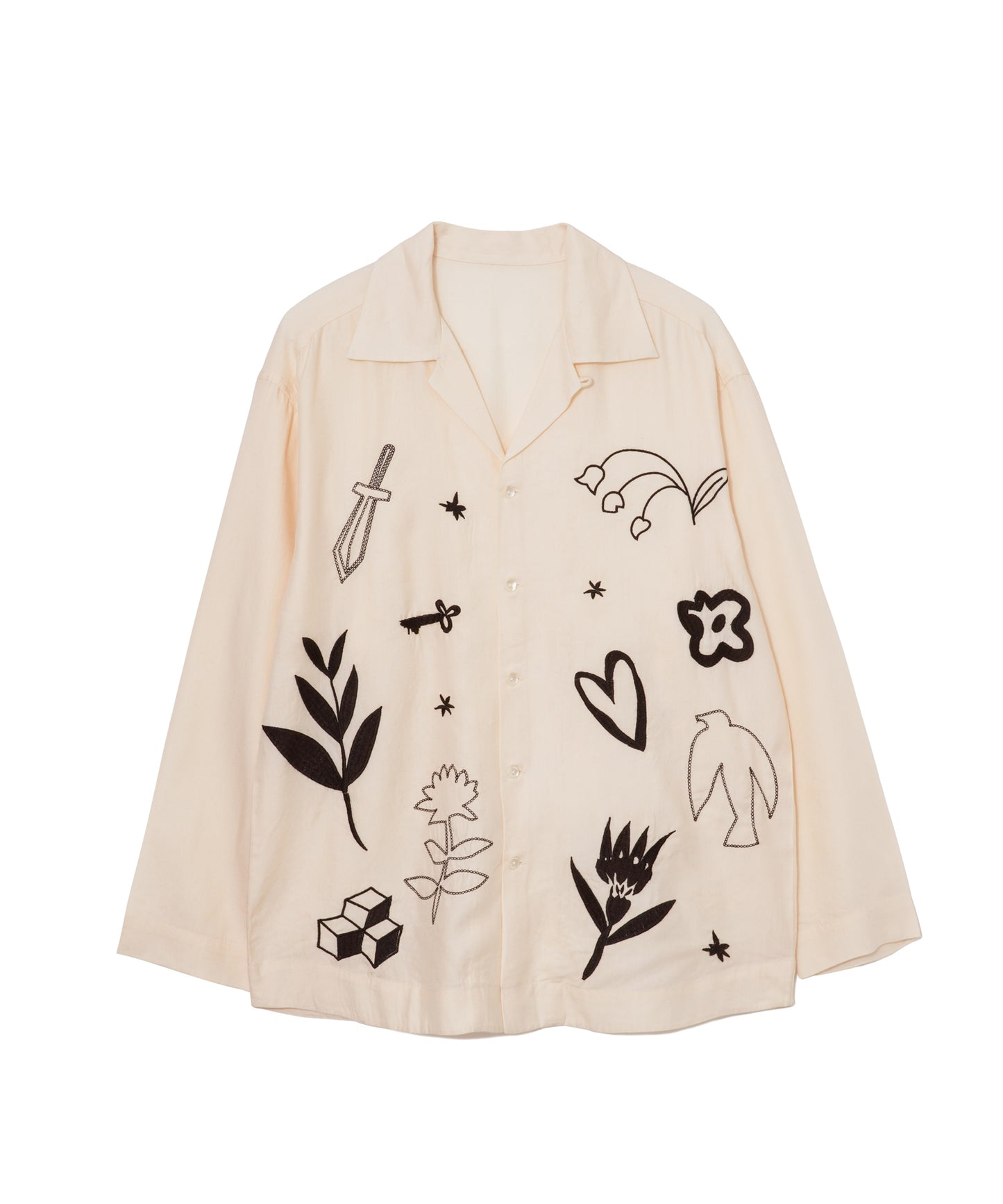 【MEN , WOMEN】LEIN / お絵描きシャツ