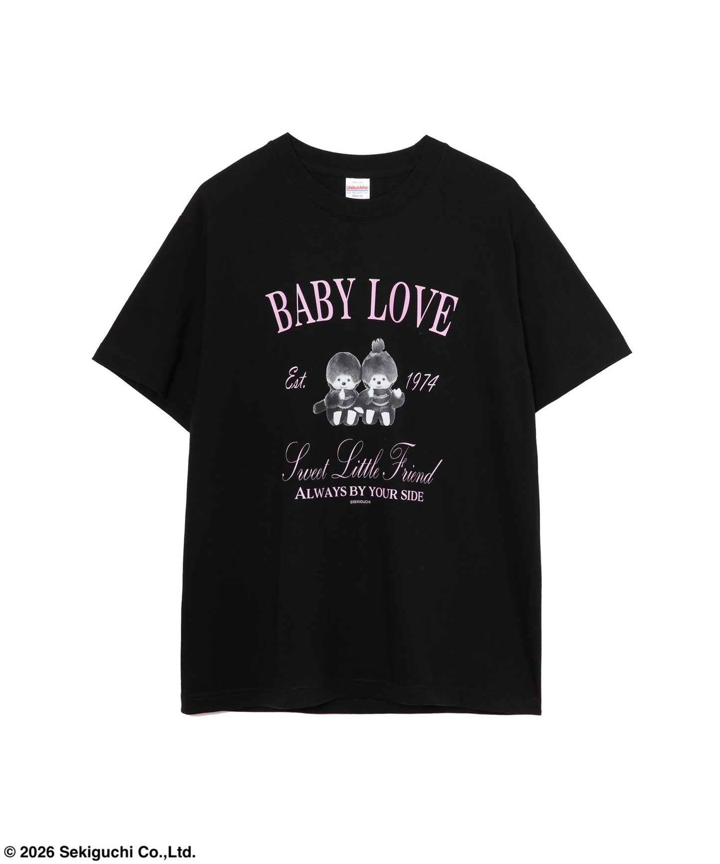 【MEN,WOMEN】モンチッチ デザインプリントTシャツ