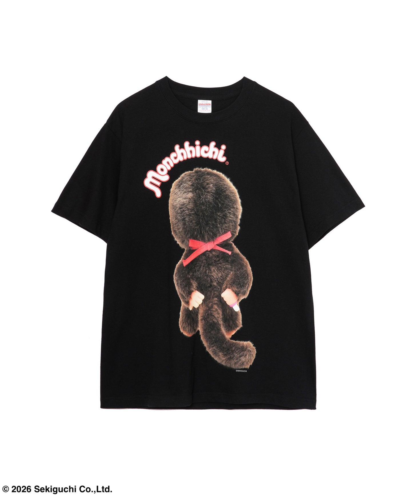 【MEN,WOMEN】モンチッチ BIGプリントTシャツ