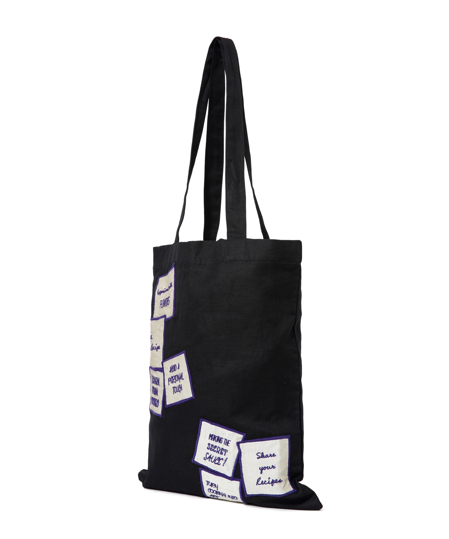 【MEN , WOMEN】LEIN / アップリケ刺繍トートバッグ