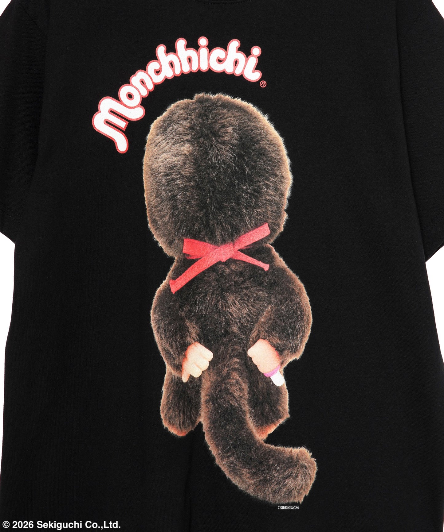 【MEN,WOMEN】モンチッチ BIGプリントTシャツ