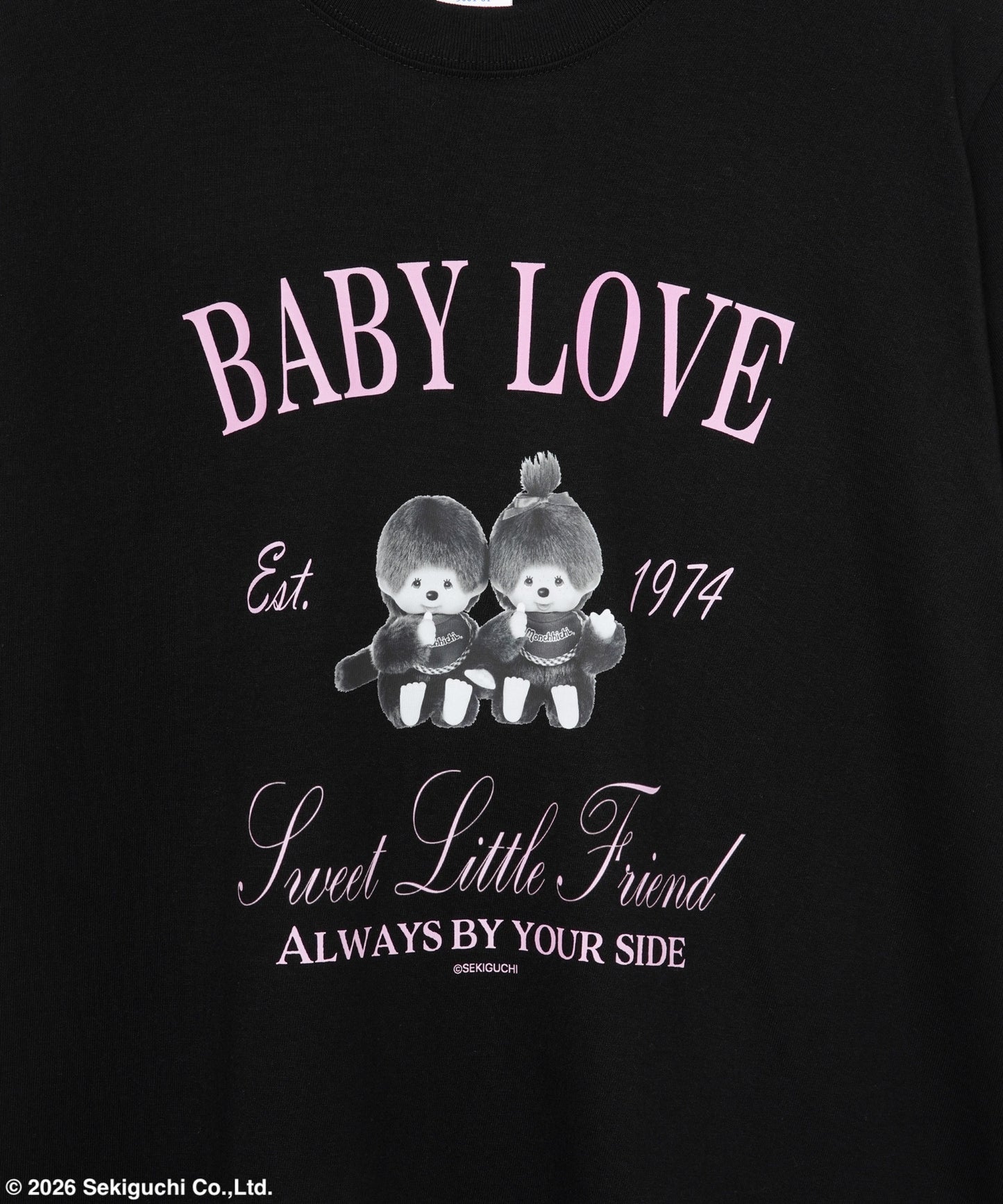 【MEN,WOMEN】モンチッチ デザインプリントTシャツ