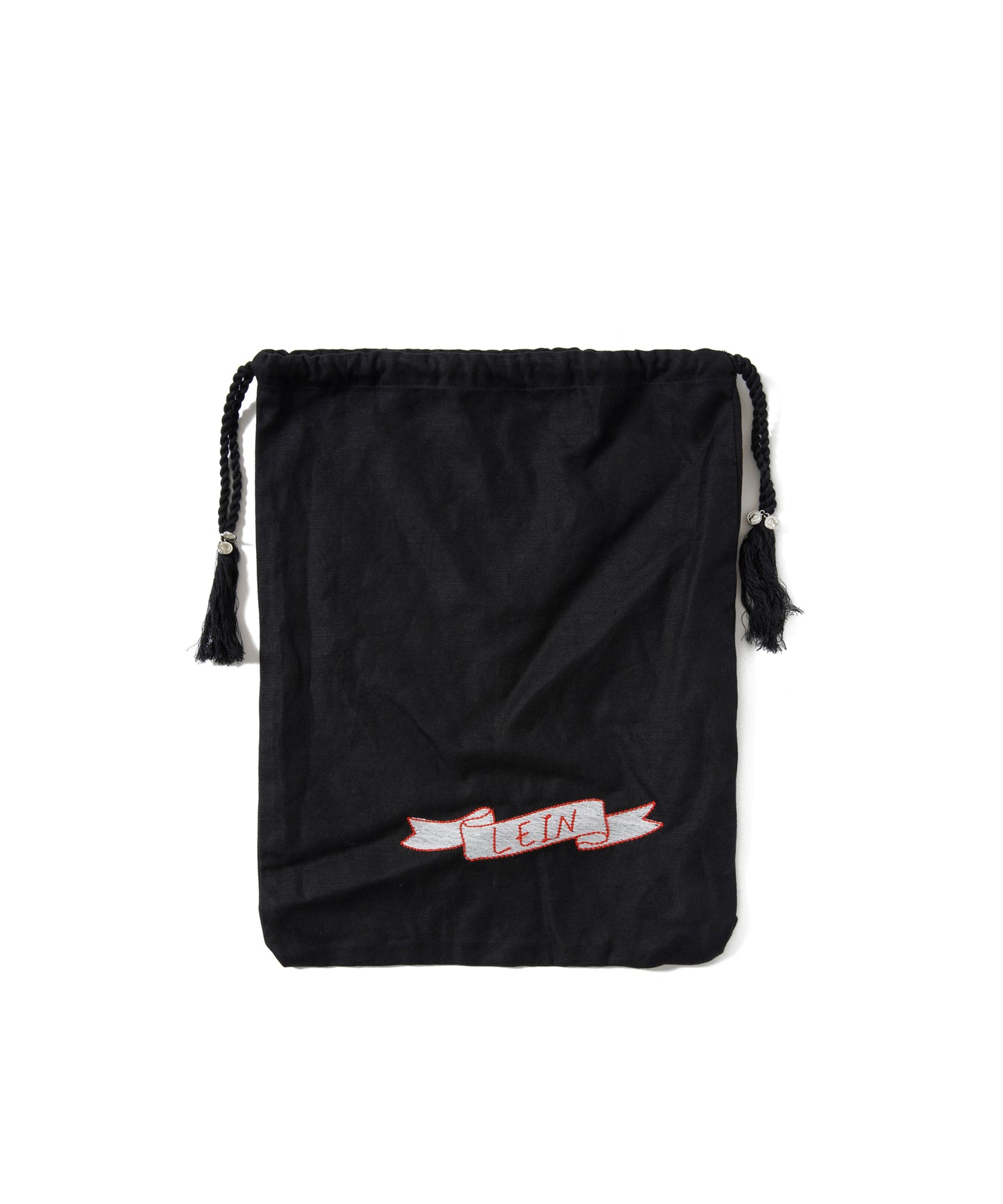 【MEN,WOMEN】LEIN マクラメ巾着ショルダーバッグ