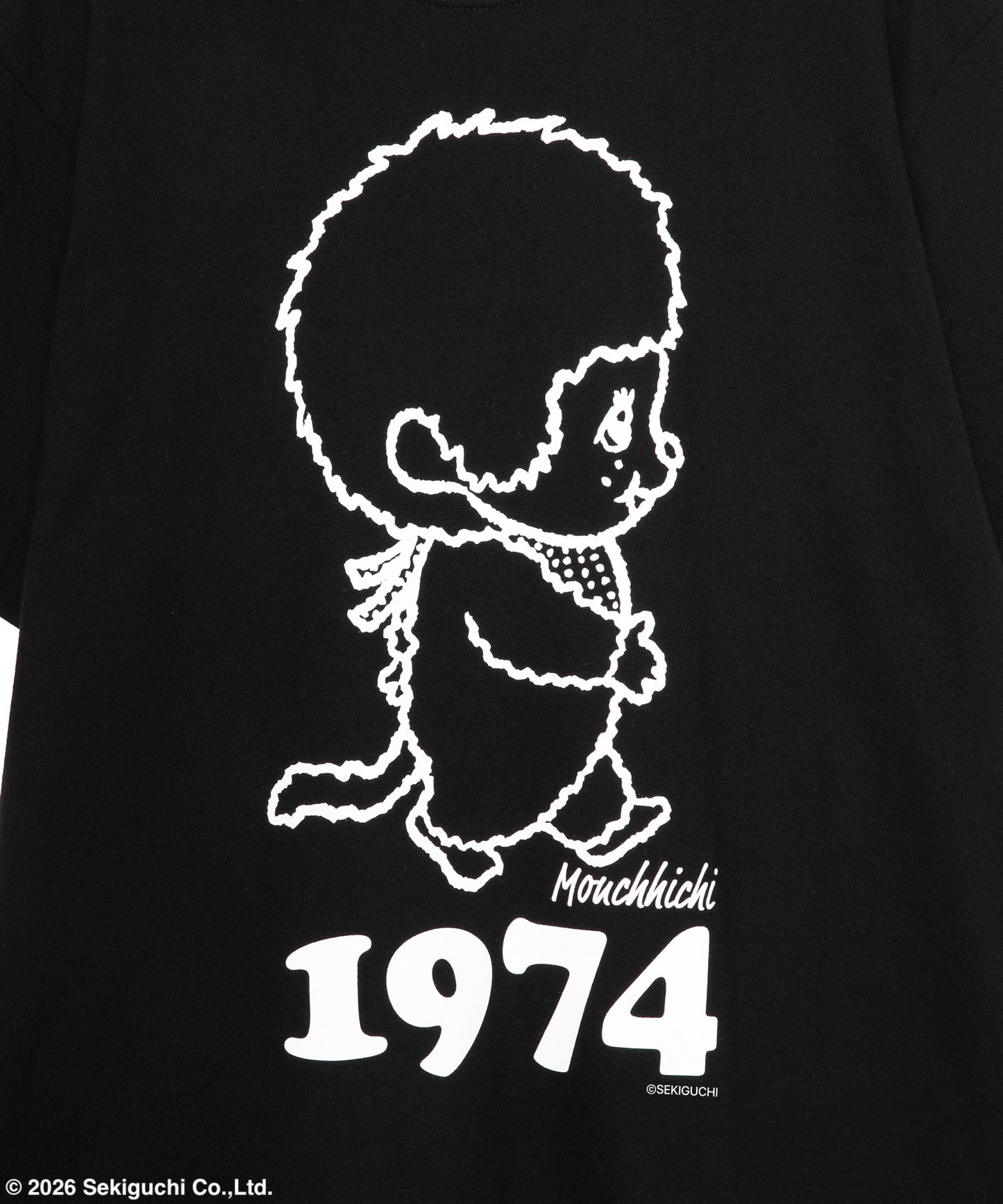 【MEN,WOMEN】モンチッチ シンプルプリントTシャツ