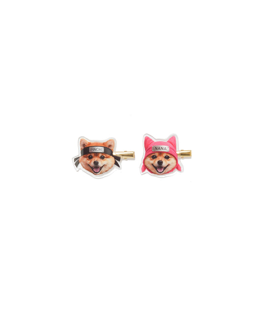 HACHIS / アクリルヘアクリップセットの写真