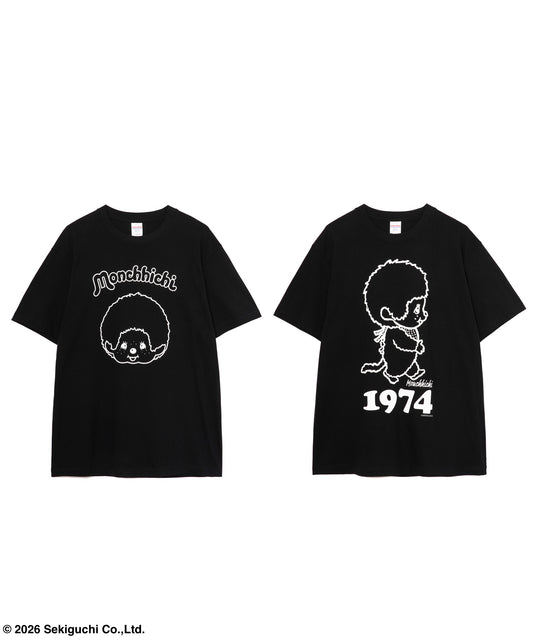 【MEN,WOMEN】モンチッチ シンプルプリントTシャツの写真