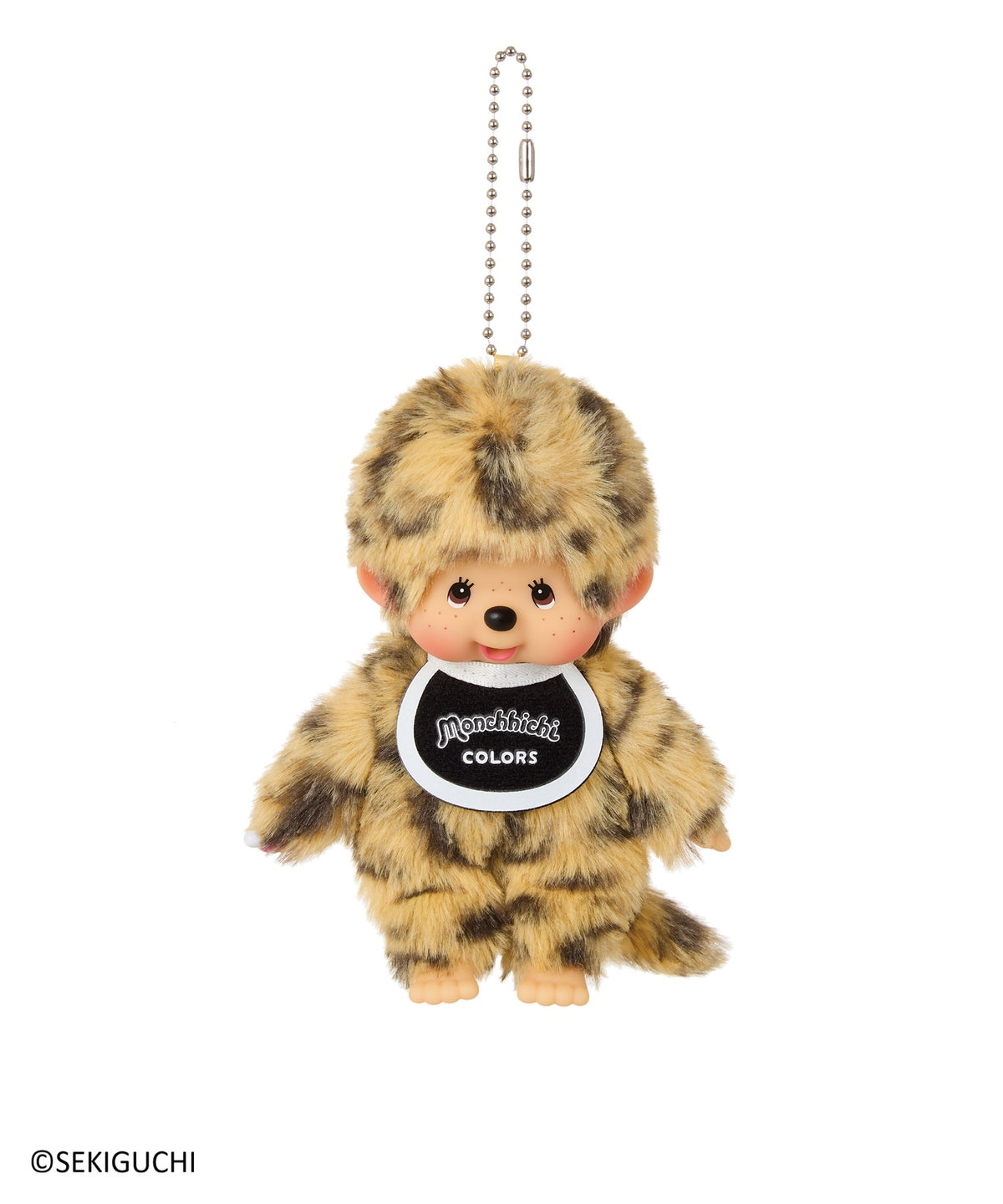 Monchhichi / COLORS キーチェーン ヒョウ柄