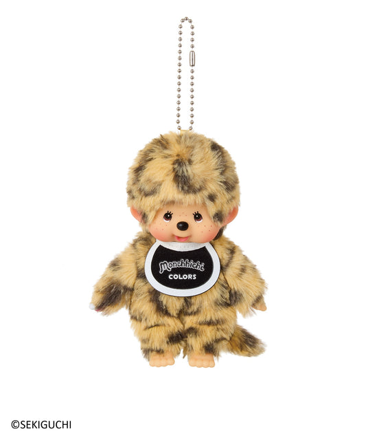 Monchhichi / COLORS キーチェーン ヒョウ柄の写真