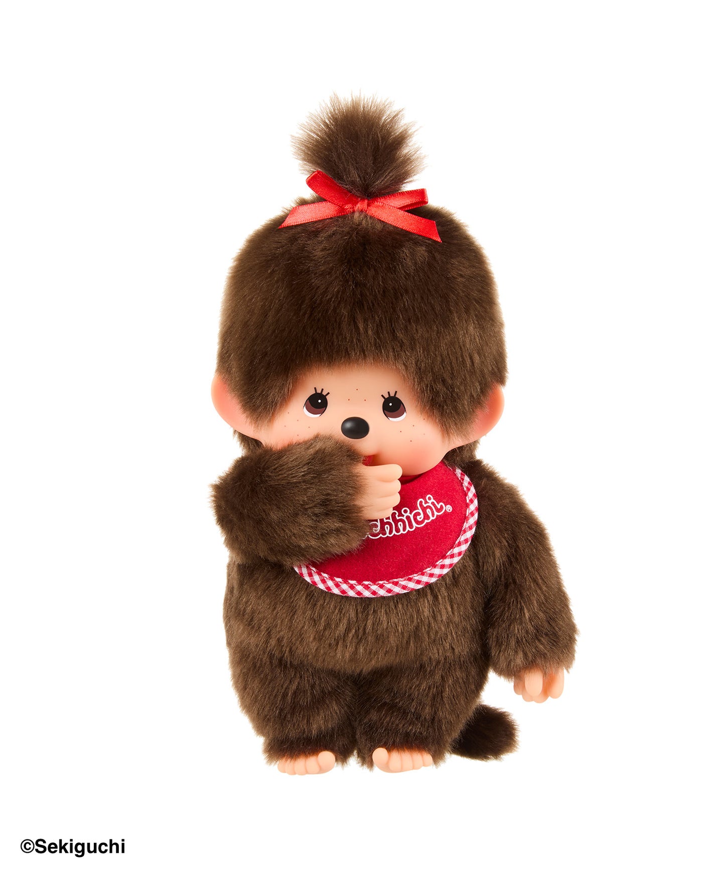 【MEN,WOMEN】Monchhichi / スタンダード M ブラウン 女の子
