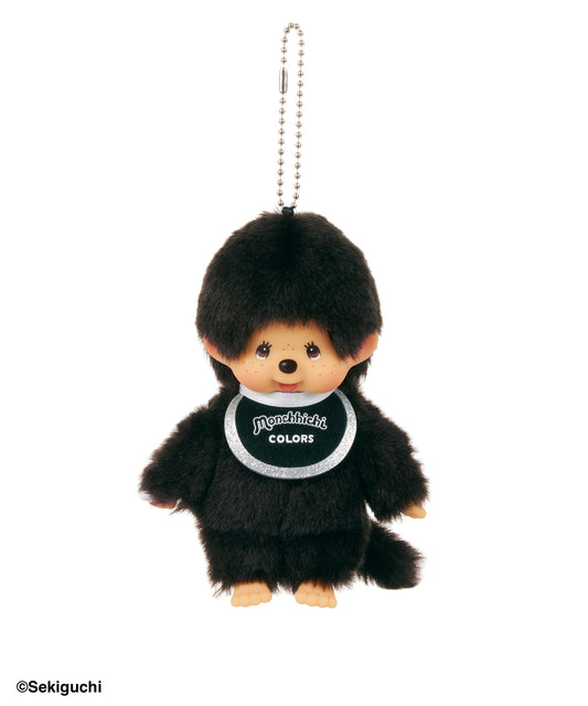 【MEN,WOMEN】Monchhichi / COLORS キーチェーン ブラックの写真