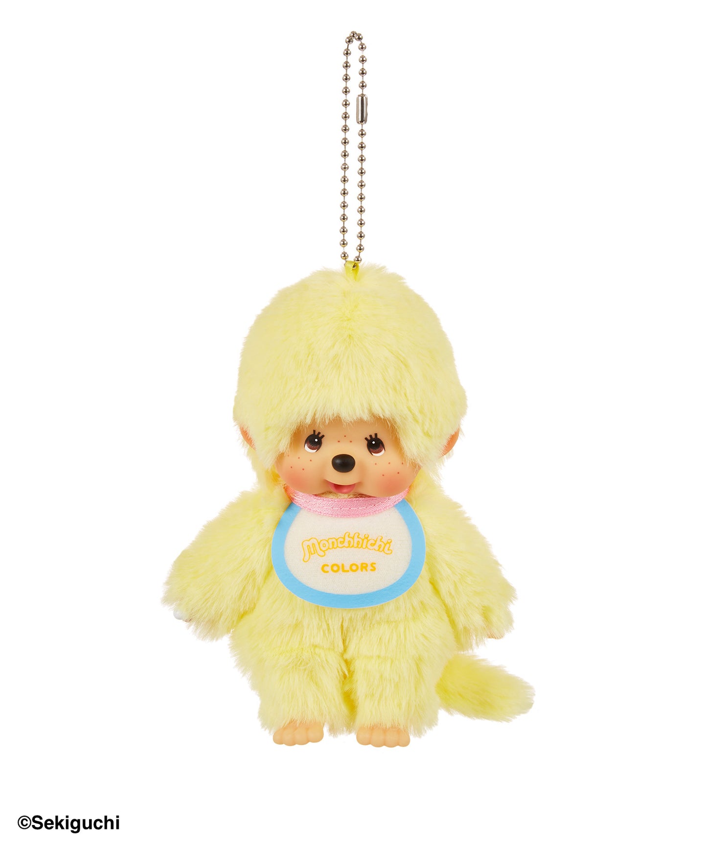 【MEN,WOMEN】Monchhichi / COLORS キーチェーン イエロ―