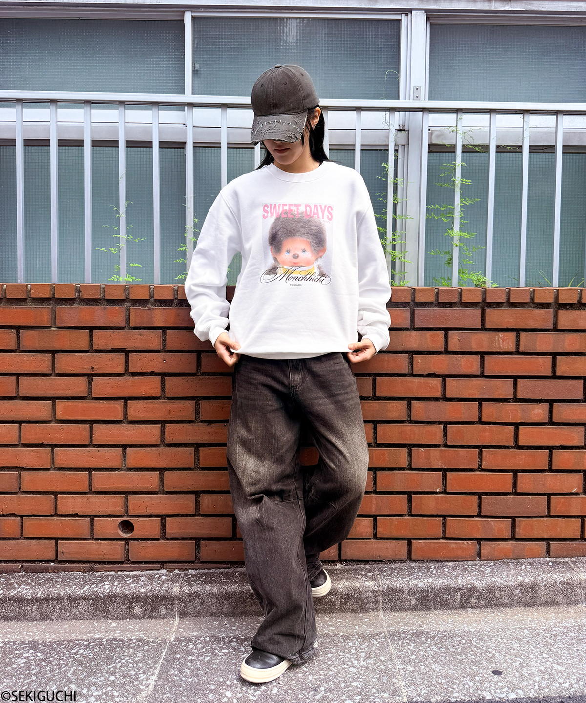 モンチッチ / ヴィンテージフォトスウェット