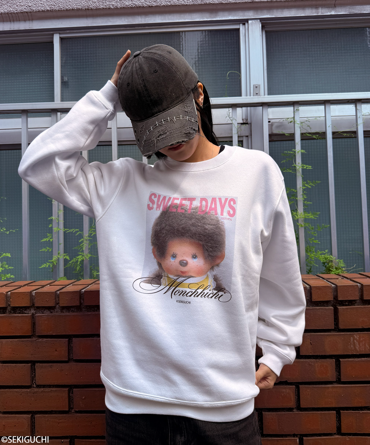 モンチッチ / ヴィンテージフォトスウェット
