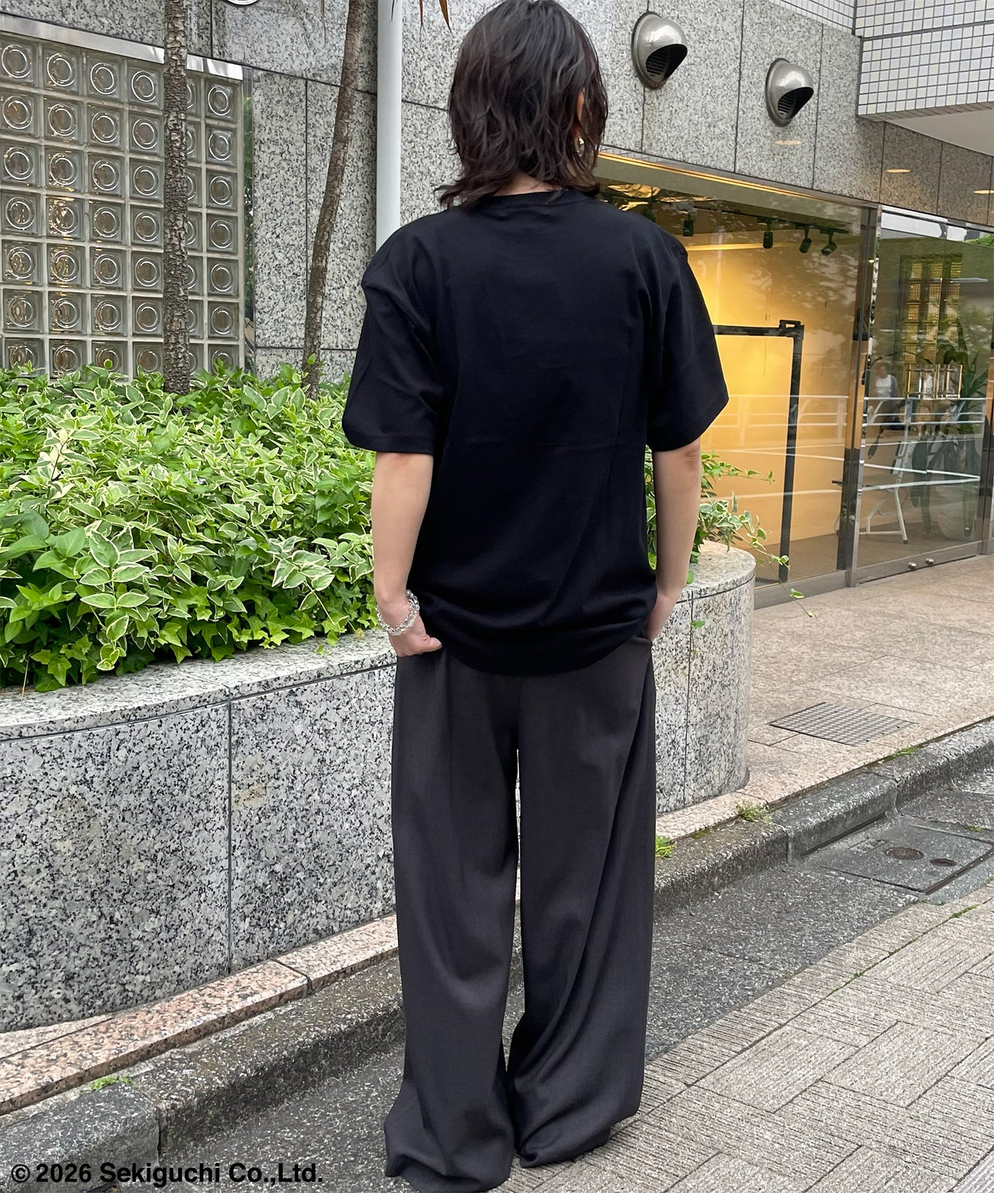 【MEN,WOMEN】モンチッチ シンプルプリントTシャツ