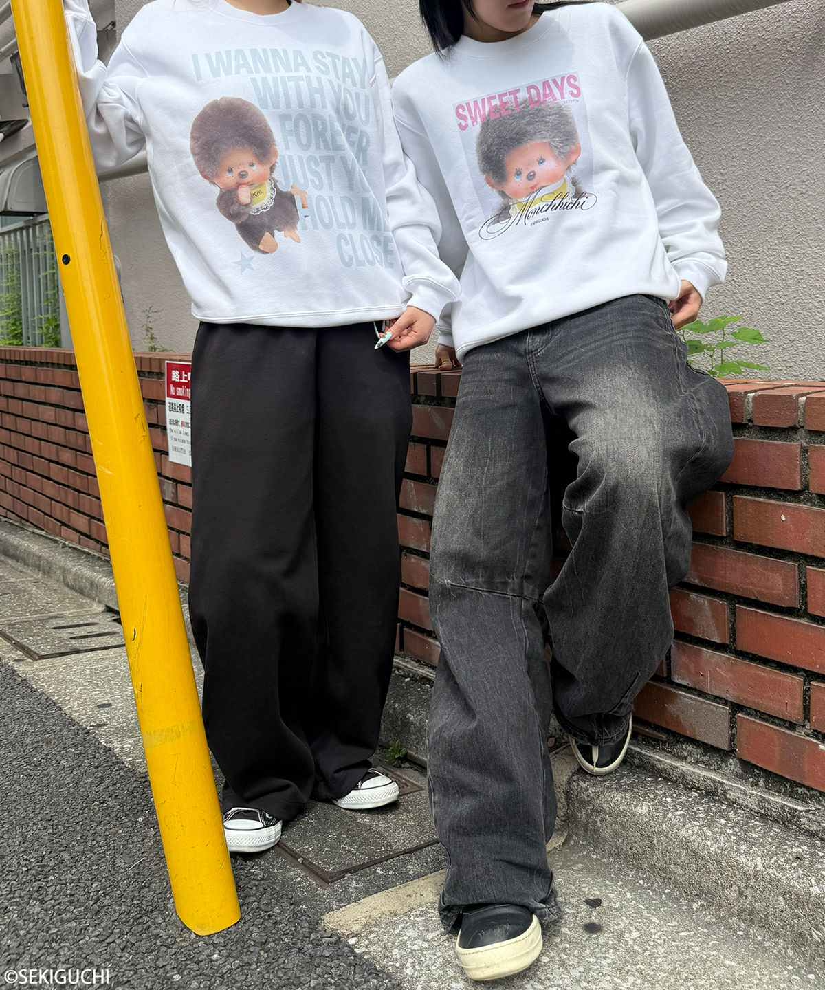 モンチッチ / ヴィンテージフォトスウェット