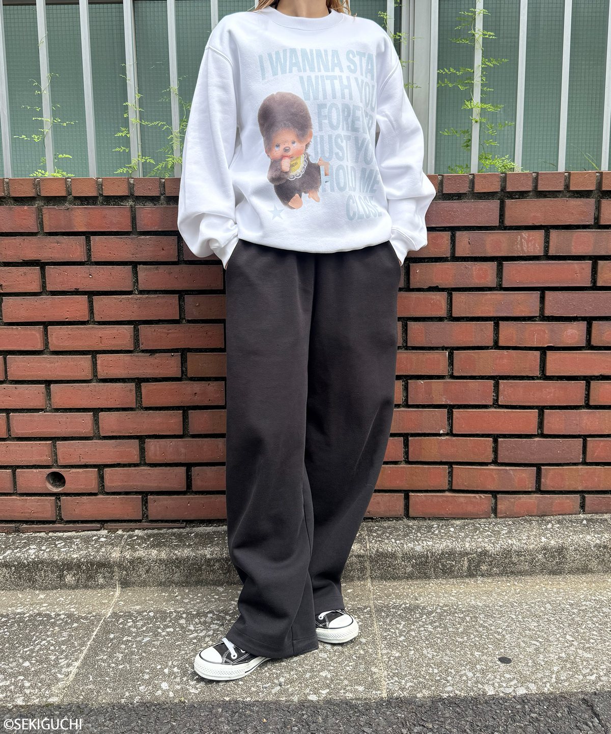 モンチッチ / ヴィンテージフォトスウェット