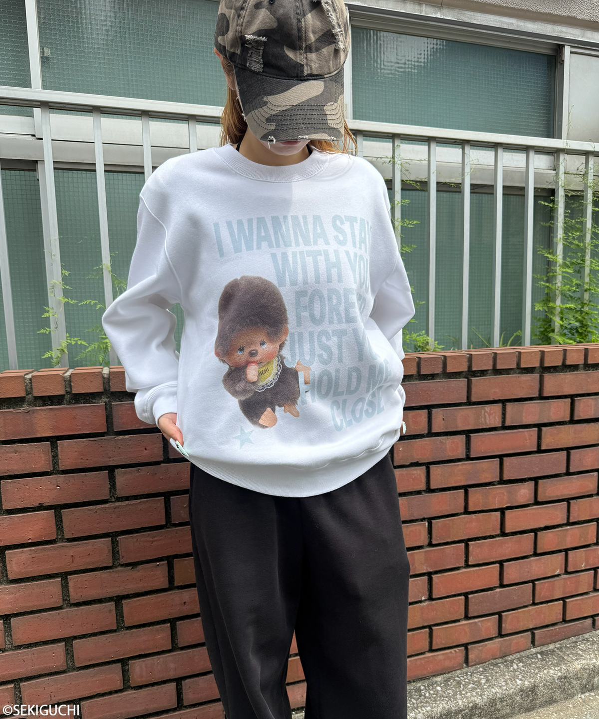 モンチッチ / ヴィンテージフォトスウェット