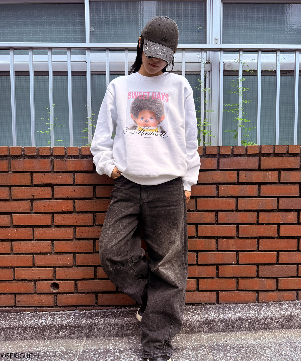 モンチッチ / ヴィンテージフォトスウェット
