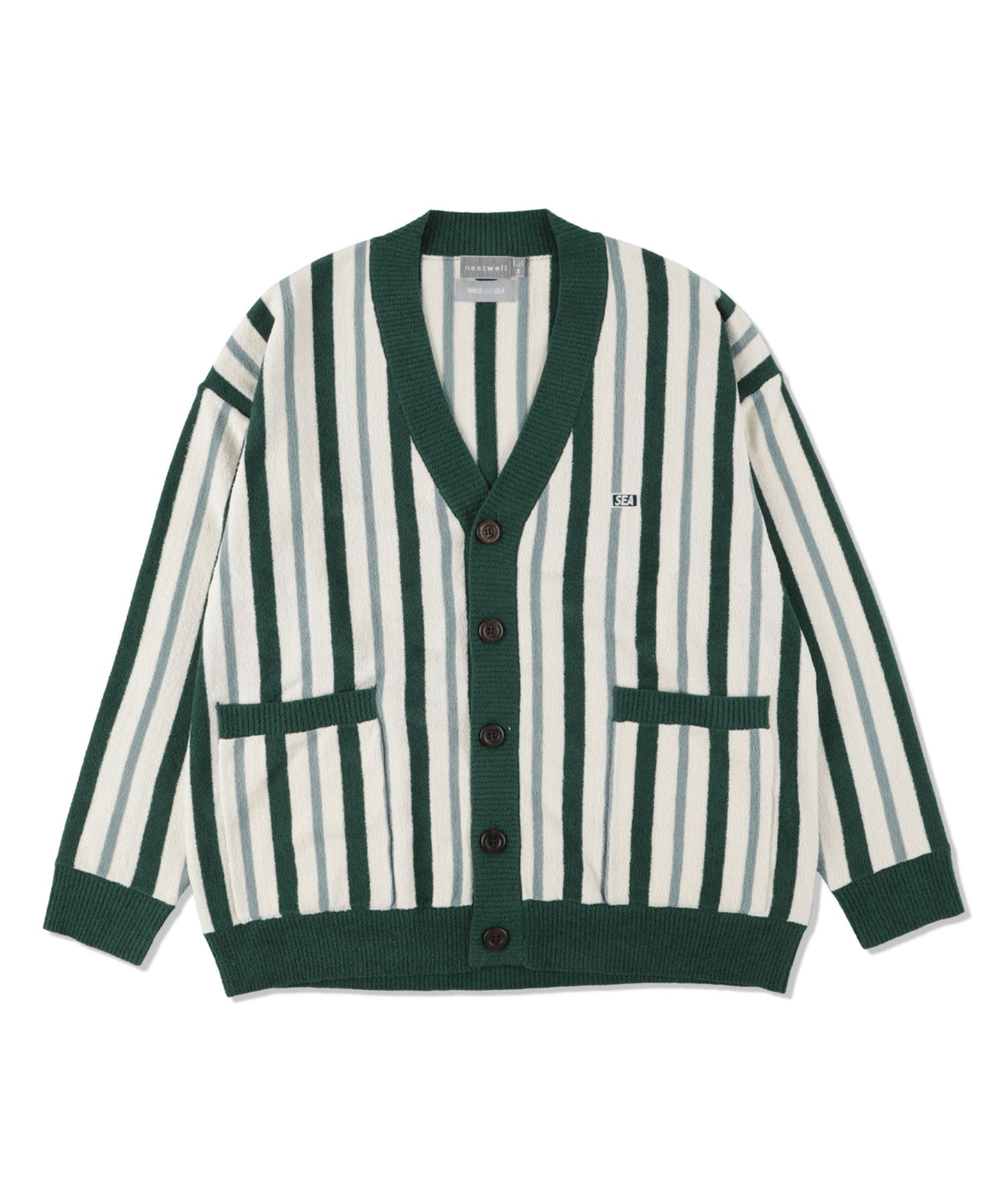 【MEN , WOMEN】WDS x nestwell OLEANDER < SEA Cardigan >