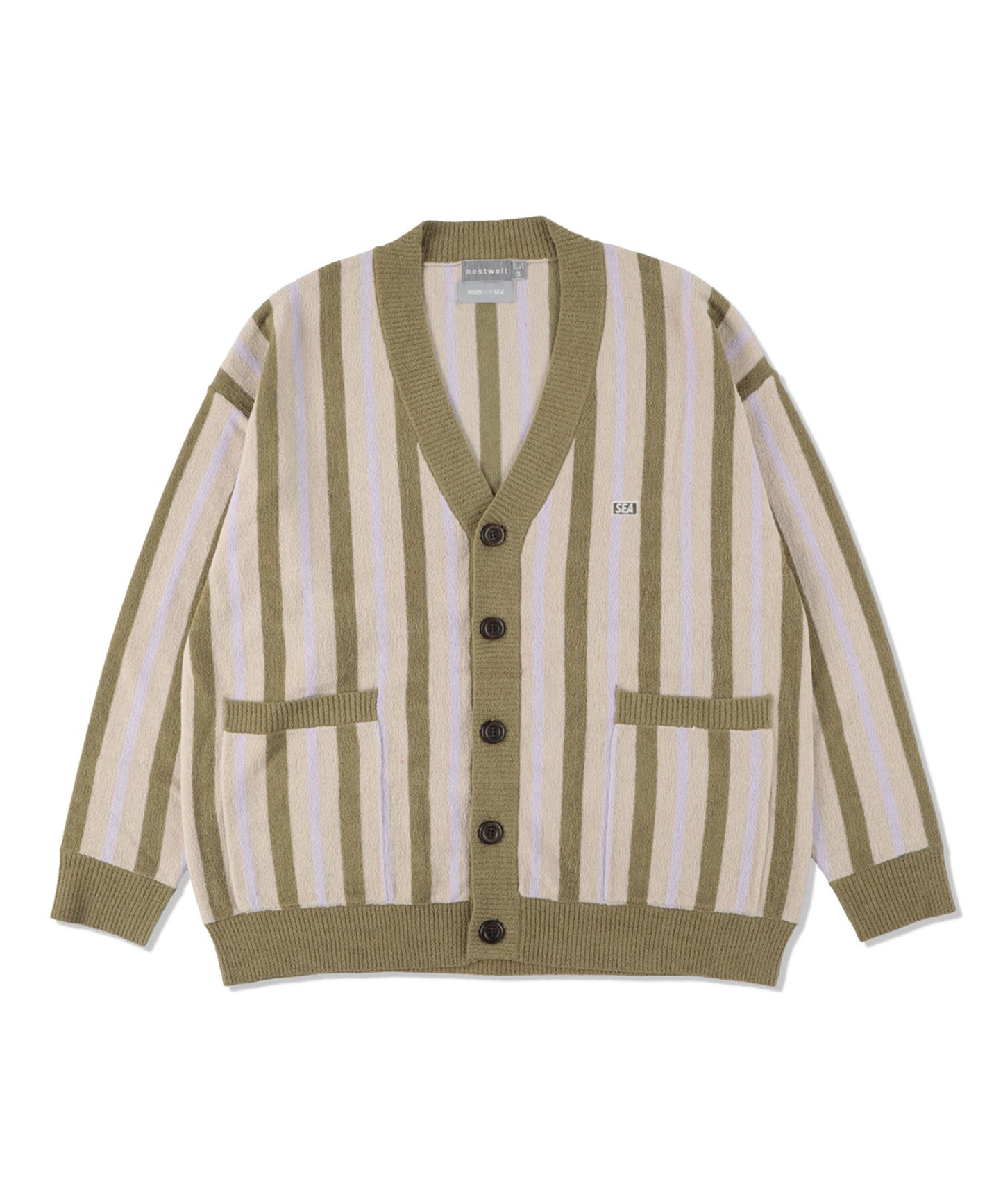 【MEN , WOMEN】WDS x nestwell OLEANDER < SEA Cardigan >