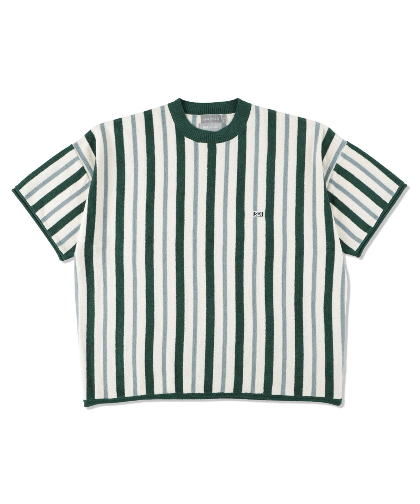 【MEN , WOMEN】WDS x nestwell POTHOS ST < SEA Over Sized Tee ST >