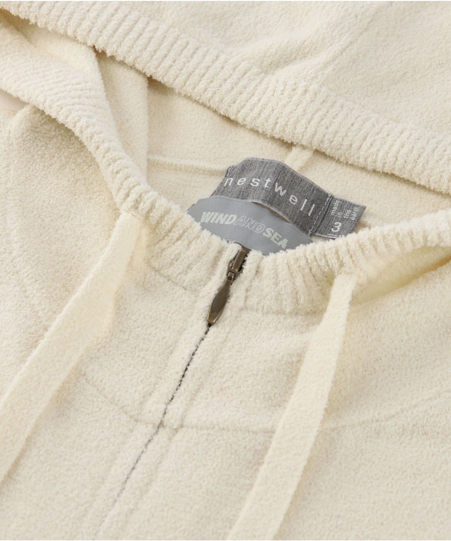 【MEN , WOMEN】WDS x nestwell ALON < SEA Full Zip Parka >