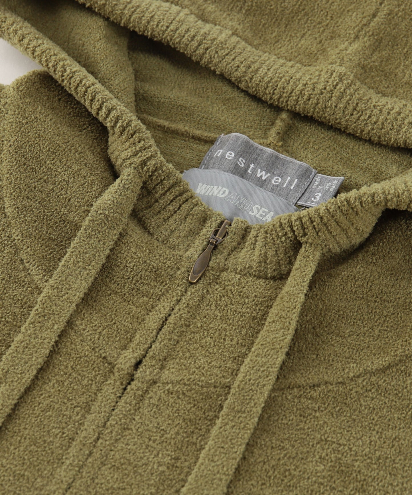 【MEN , WOMEN】WDS x nestwell ALON < SEA Full Zip Parka >