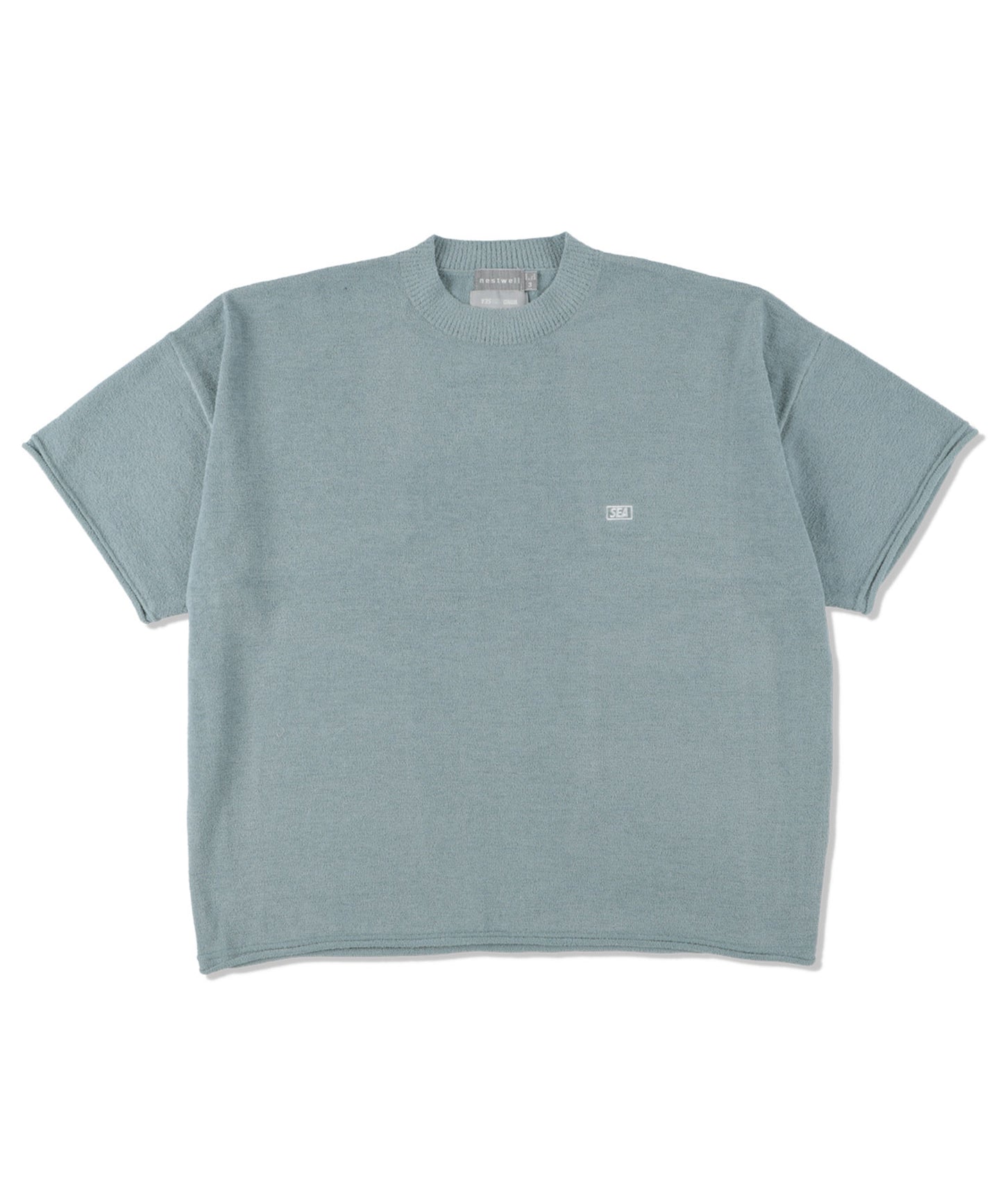 【MEN , WOMEN】WDS x nestwell POTHOS < SEA Over Sized Tee >