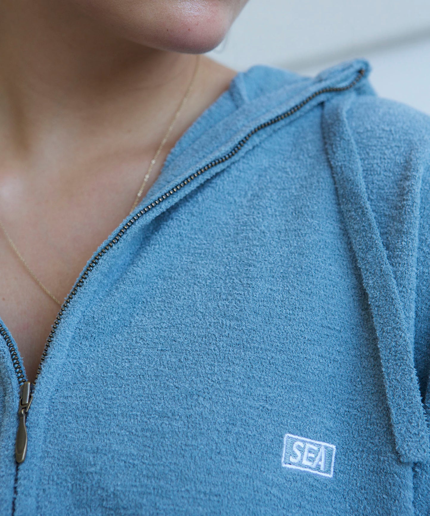 【MEN , WOMEN】WDS x nestwell ALON < SEA Full Zip Parka >