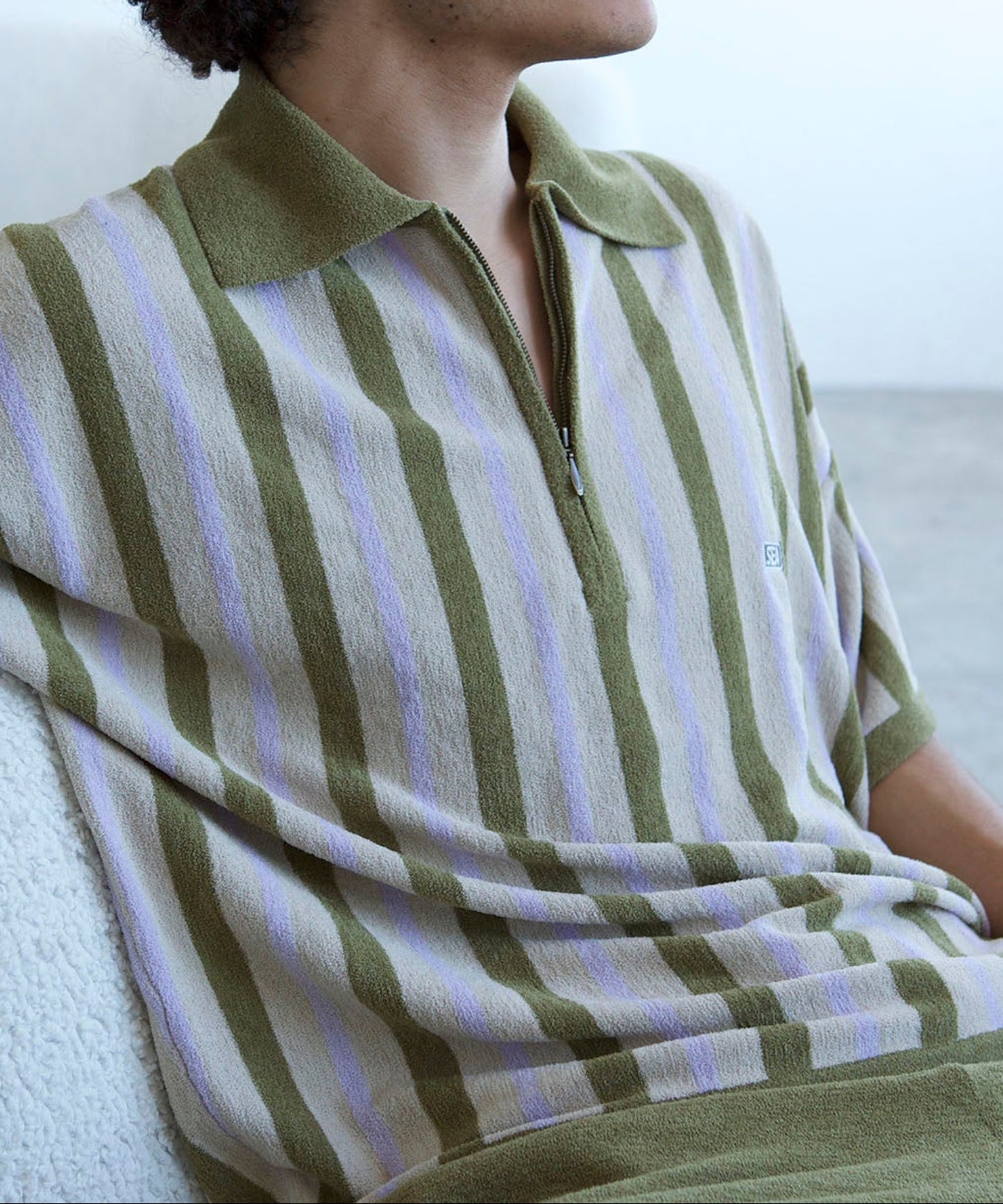【MEN , WOMEN】WDS x nestwell DRACENA < SEA Polo Shirt >