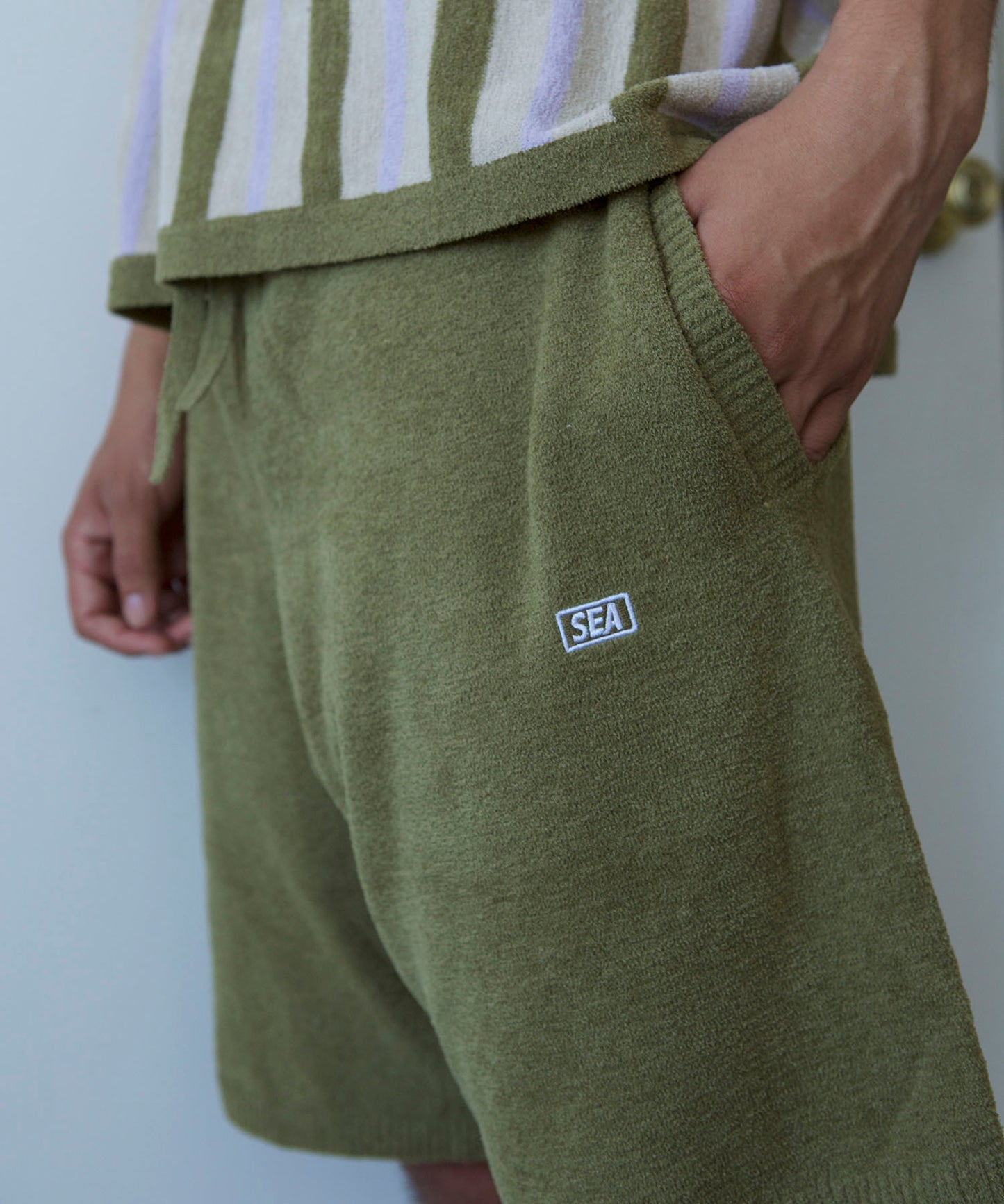 【MEN , WOMEN】WDS x nestwell JAVOR < SEA Half Pants >