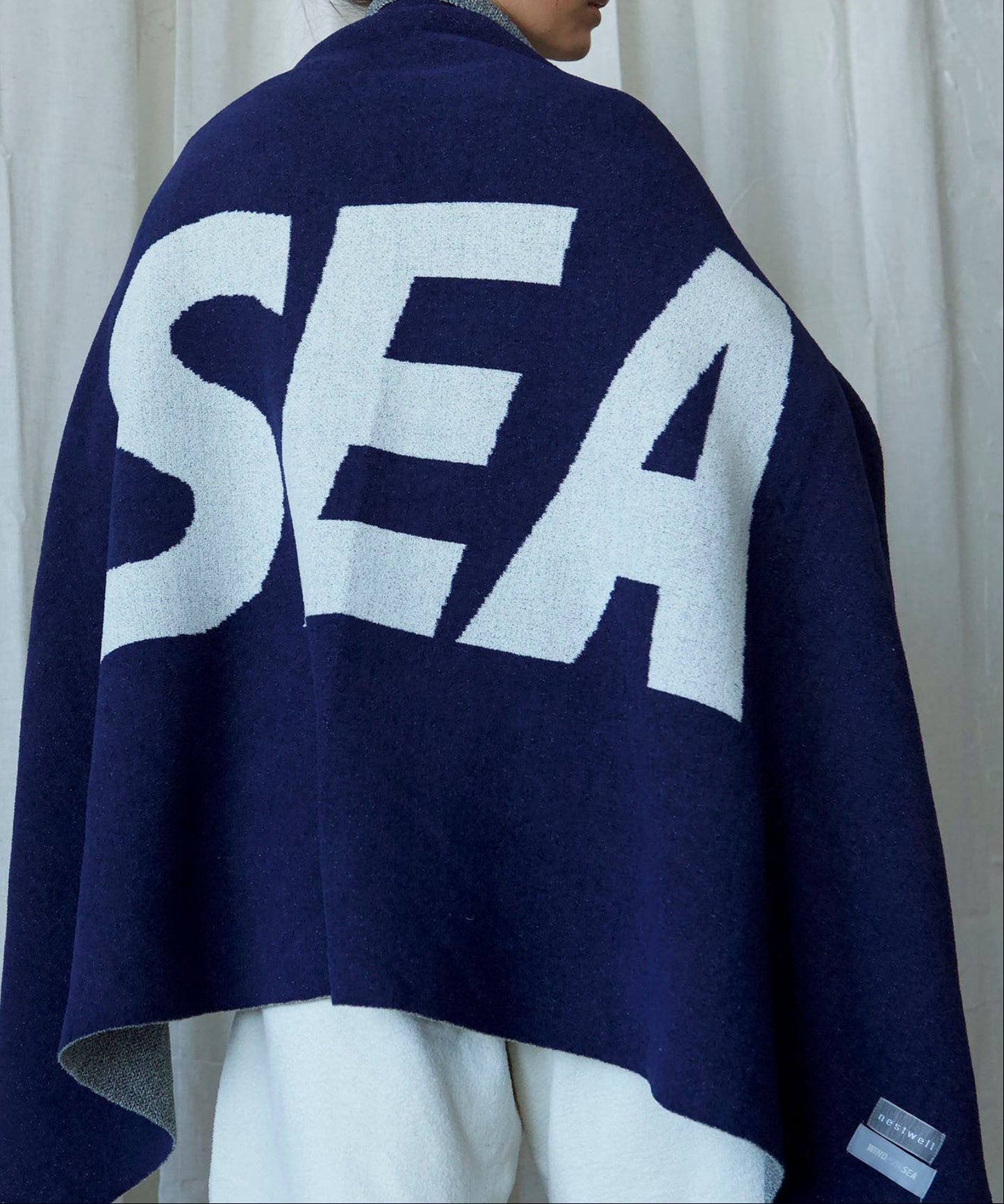 【MEN , WOMEN】WDS x nestwell LIMELIGHT< SEA Blanket >