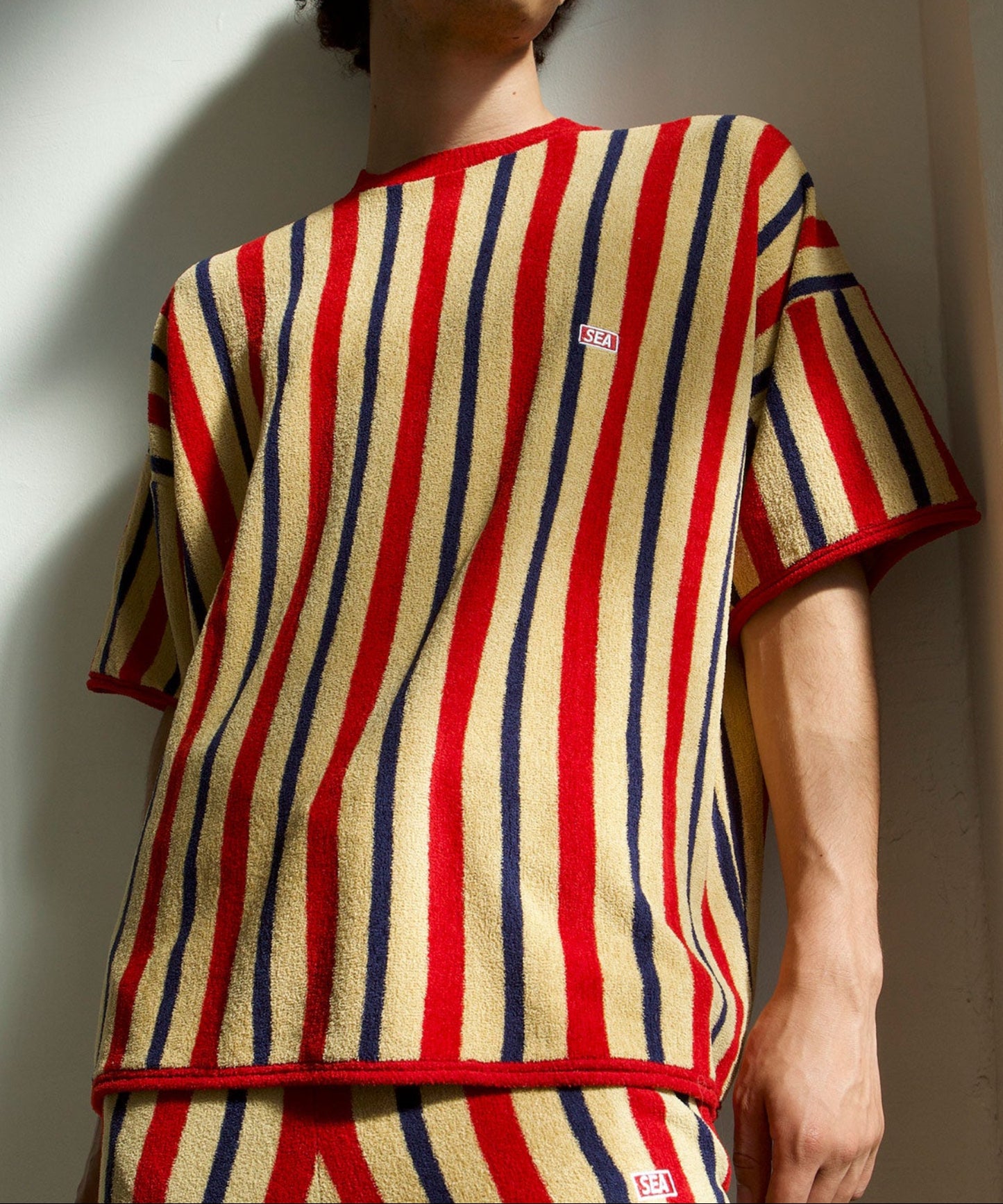 【MEN , WOMEN】WDS x nestwell POTHOS ST < SEA Over Sized Tee ST >