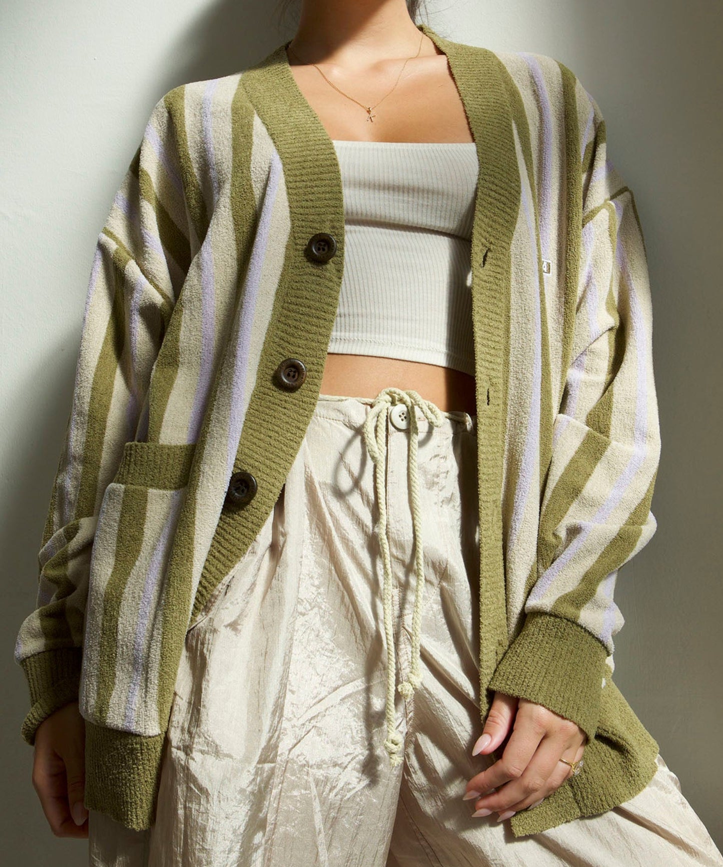 【MEN , WOMEN】WDS x nestwell OLEANDER < SEA Cardigan >
