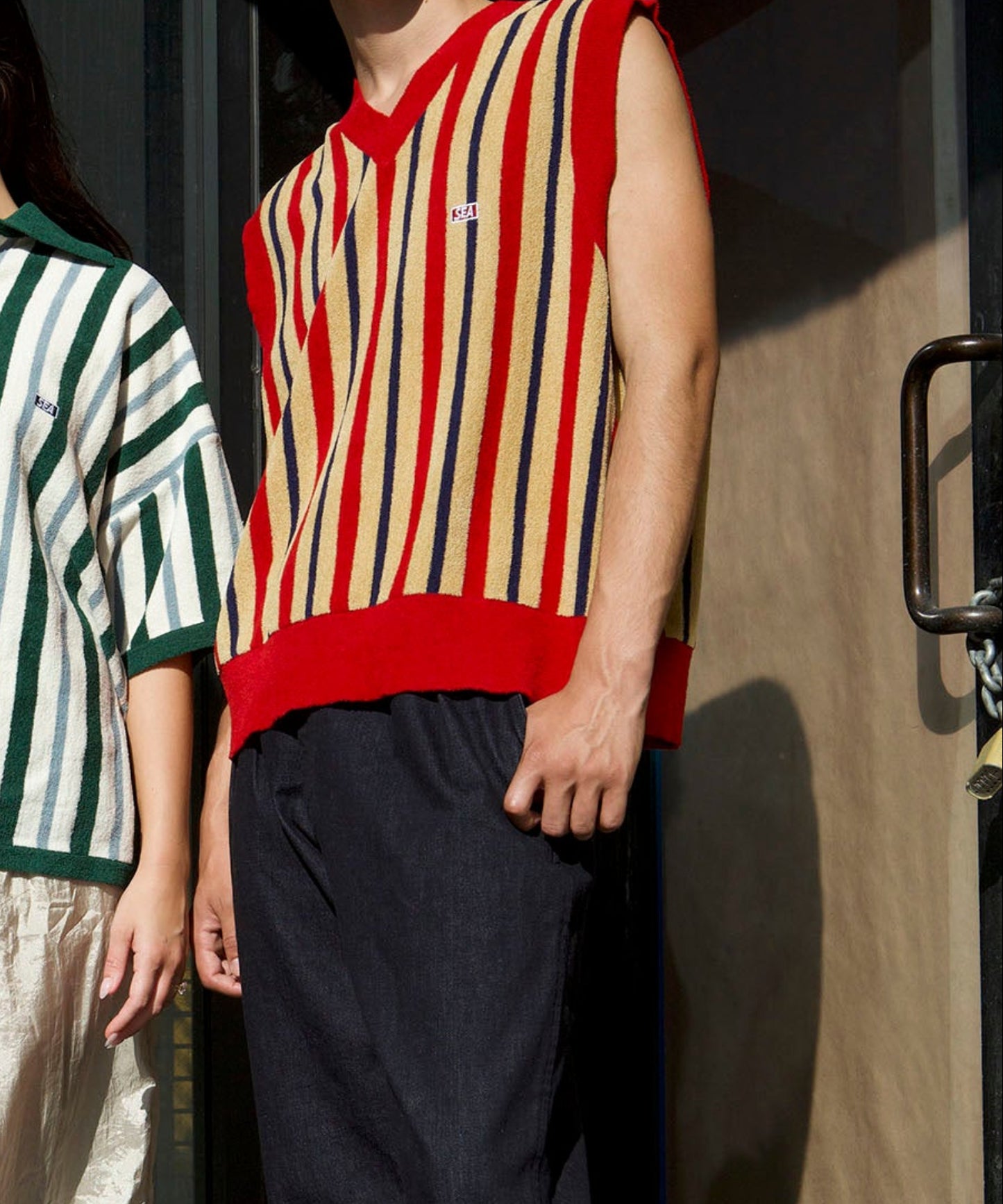 【MEN , WOMEN】WDS x nestwell DRACENA < SEA Polo Shirt >