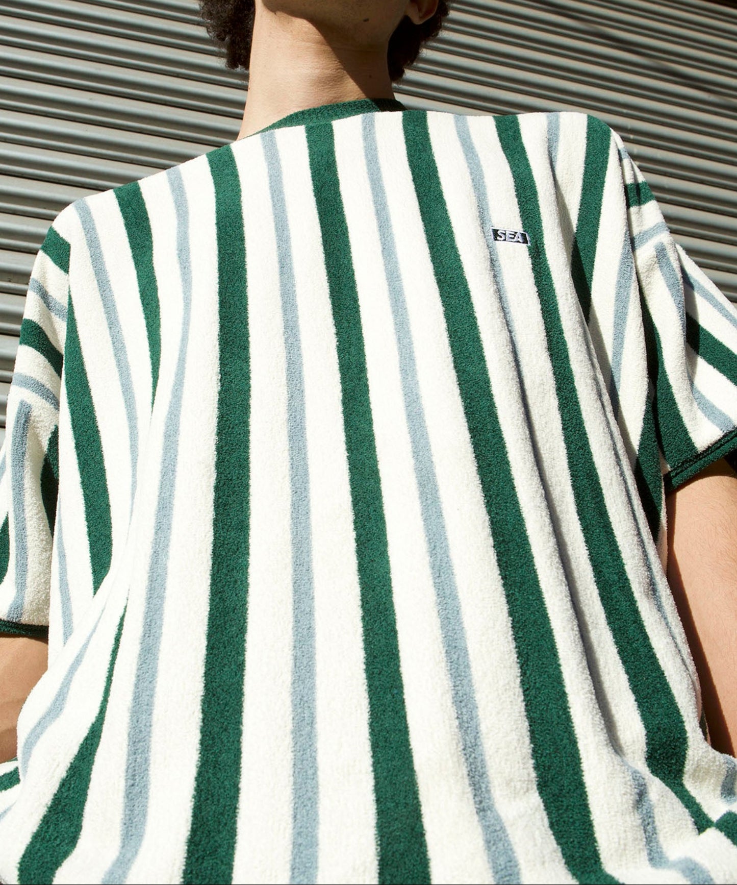 【MEN , WOMEN】WDS x nestwell POTHOS ST < SEA Over Sized Tee ST >
