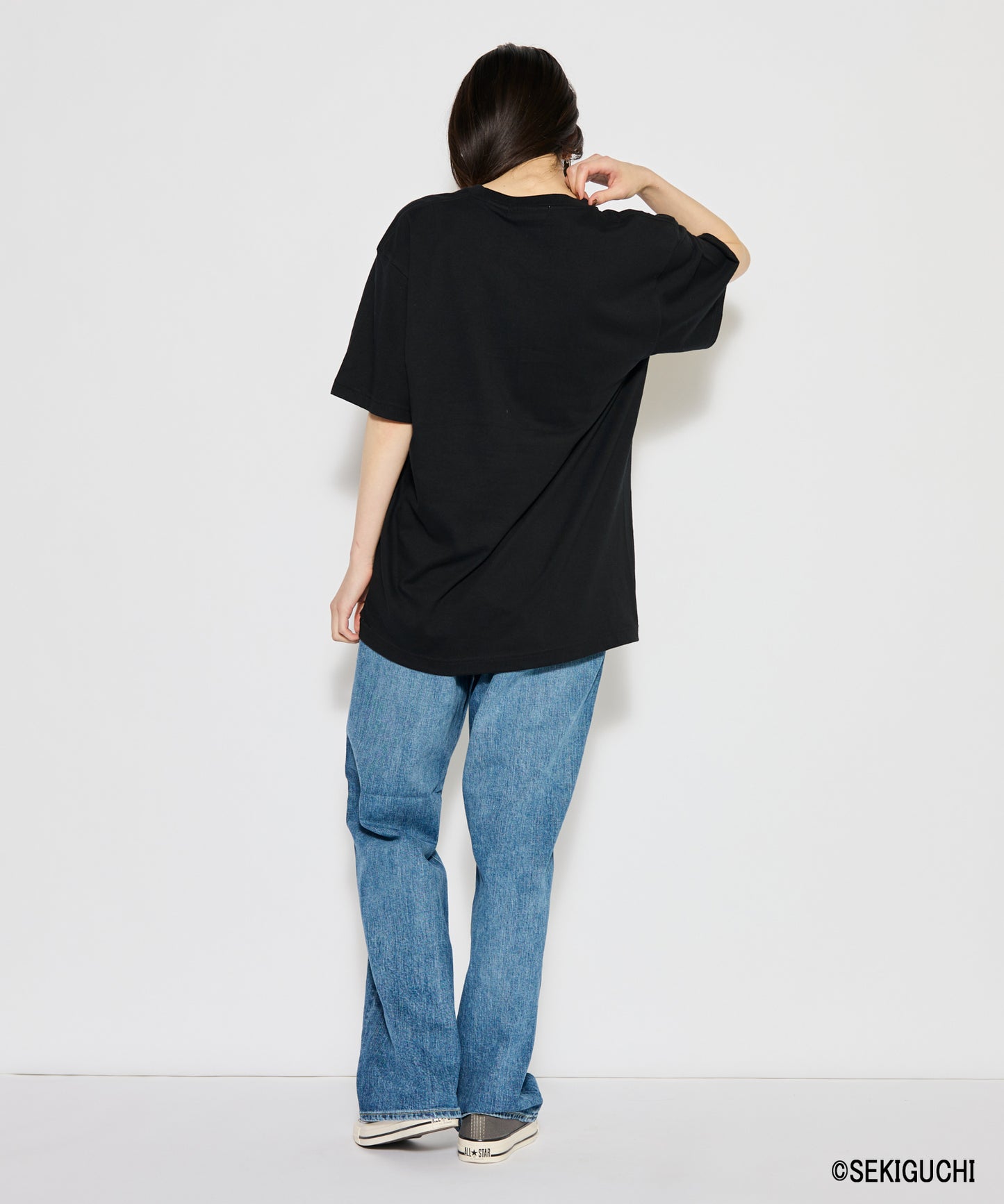 【MEN,WOMEN】モンチッチ シンプルプリントTシャツ