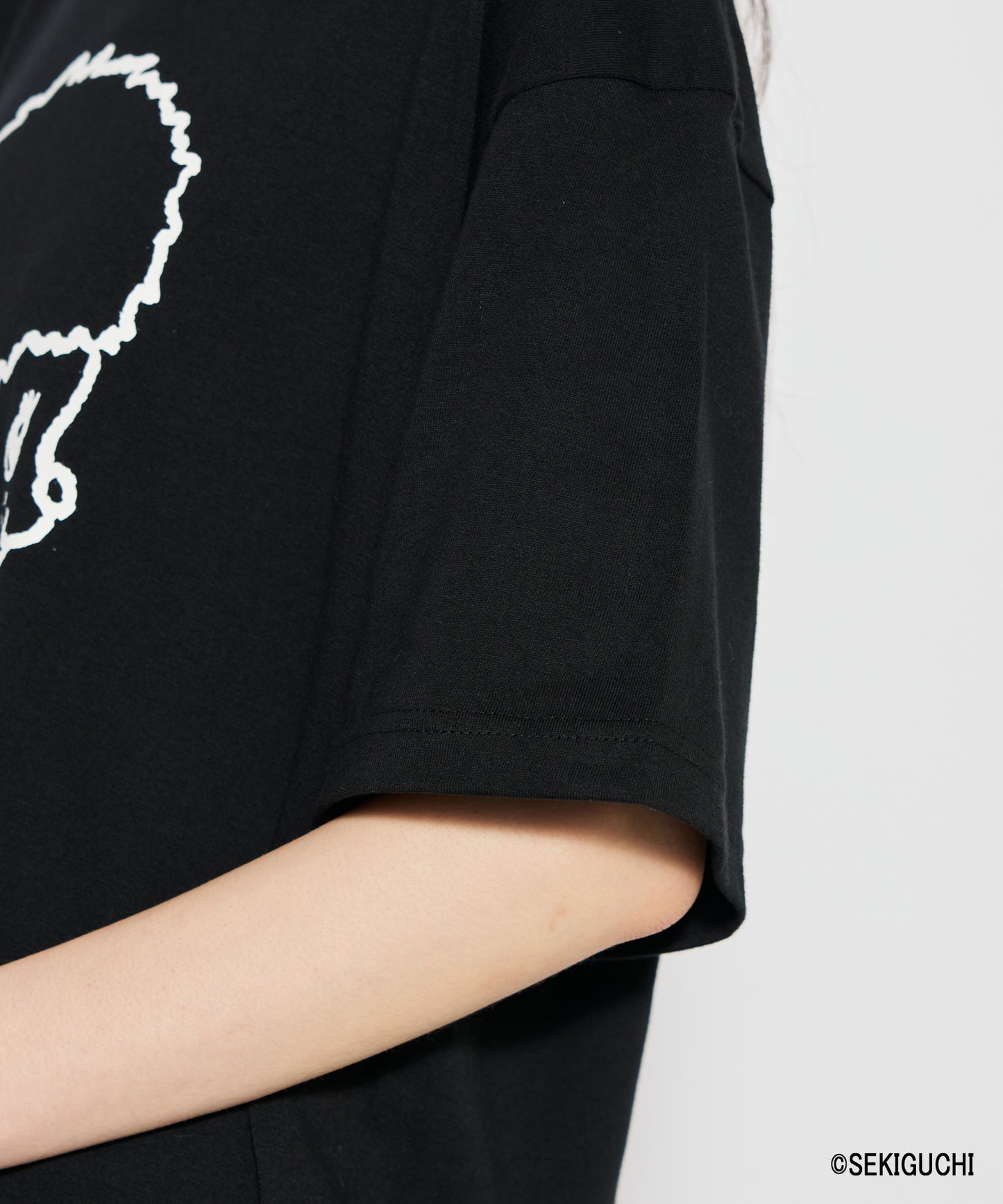 【MEN,WOMEN】モンチッチ シンプルプリントTシャツ