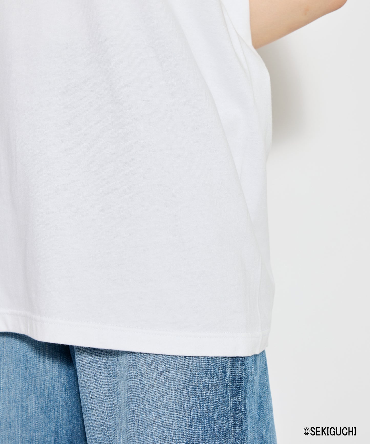 【MEN,WOMEN】モンチッチ ロゴプリントTシャツ