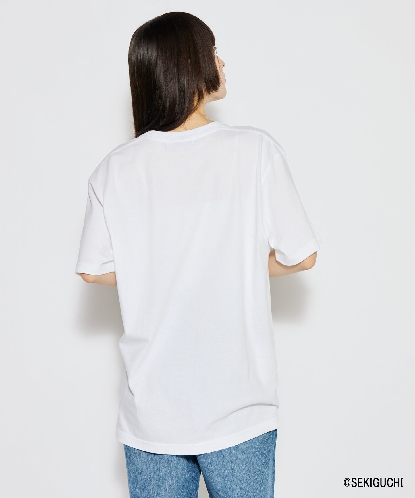 【MEN,WOMEN】モンチッチ BIGプリントTシャツ
